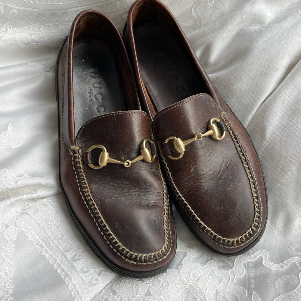 Authentic Late 80’s Gucci Loafers